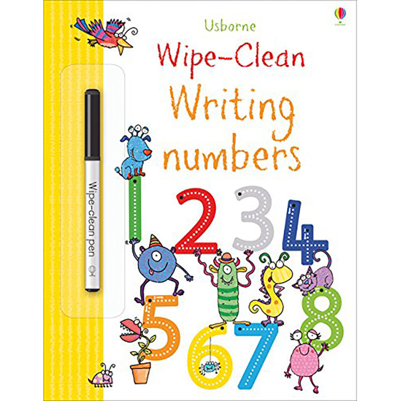 Usborne Wipe Writing Numbers