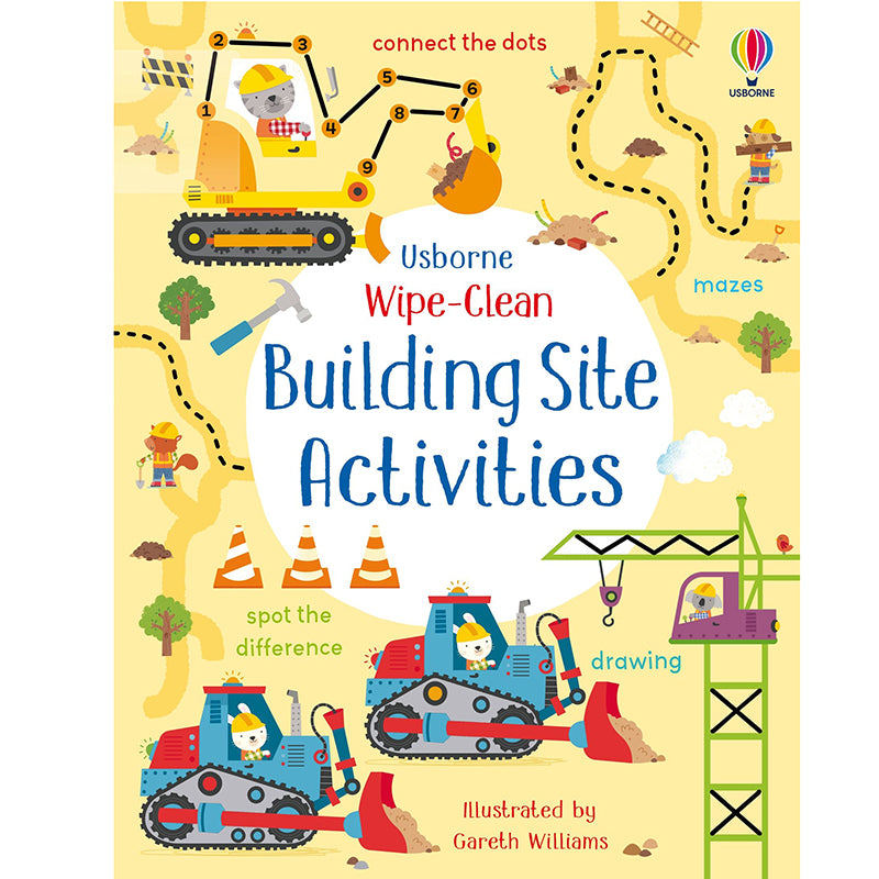 Usborne Wipe Clean Building Site