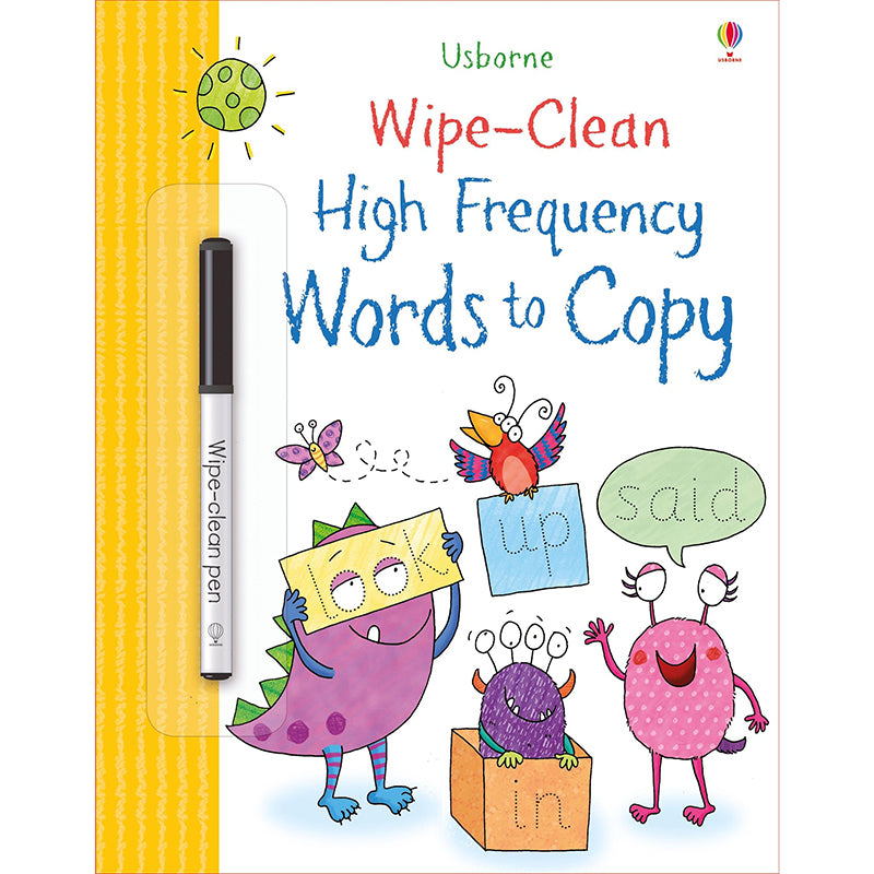 Usborne Wipe Clean Words to Copy