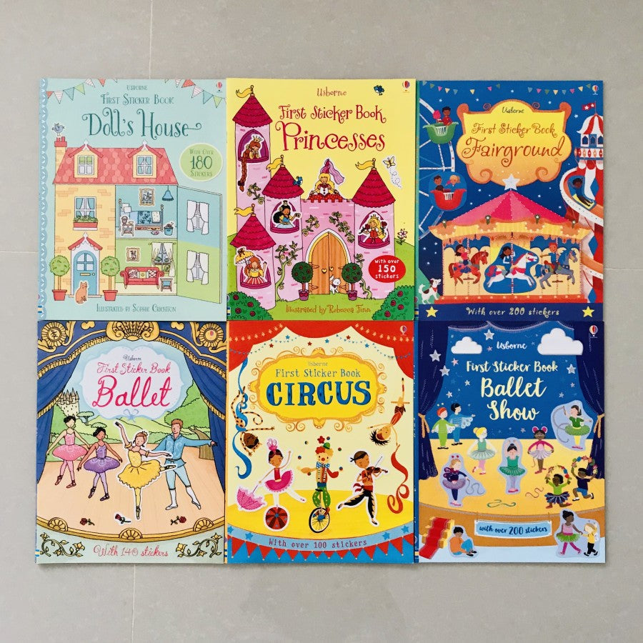Usborne First Colours Sticker Book