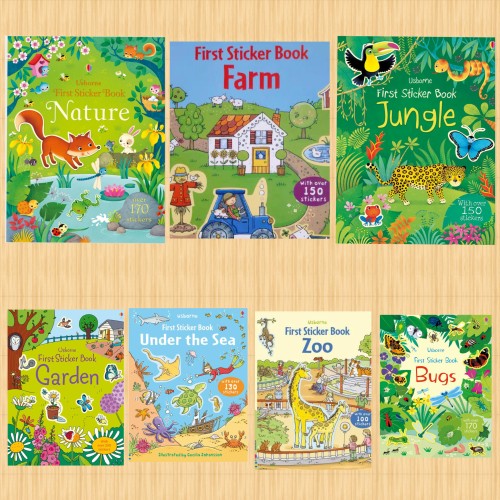 Usborne First Sticker Fruit & Vegetables
