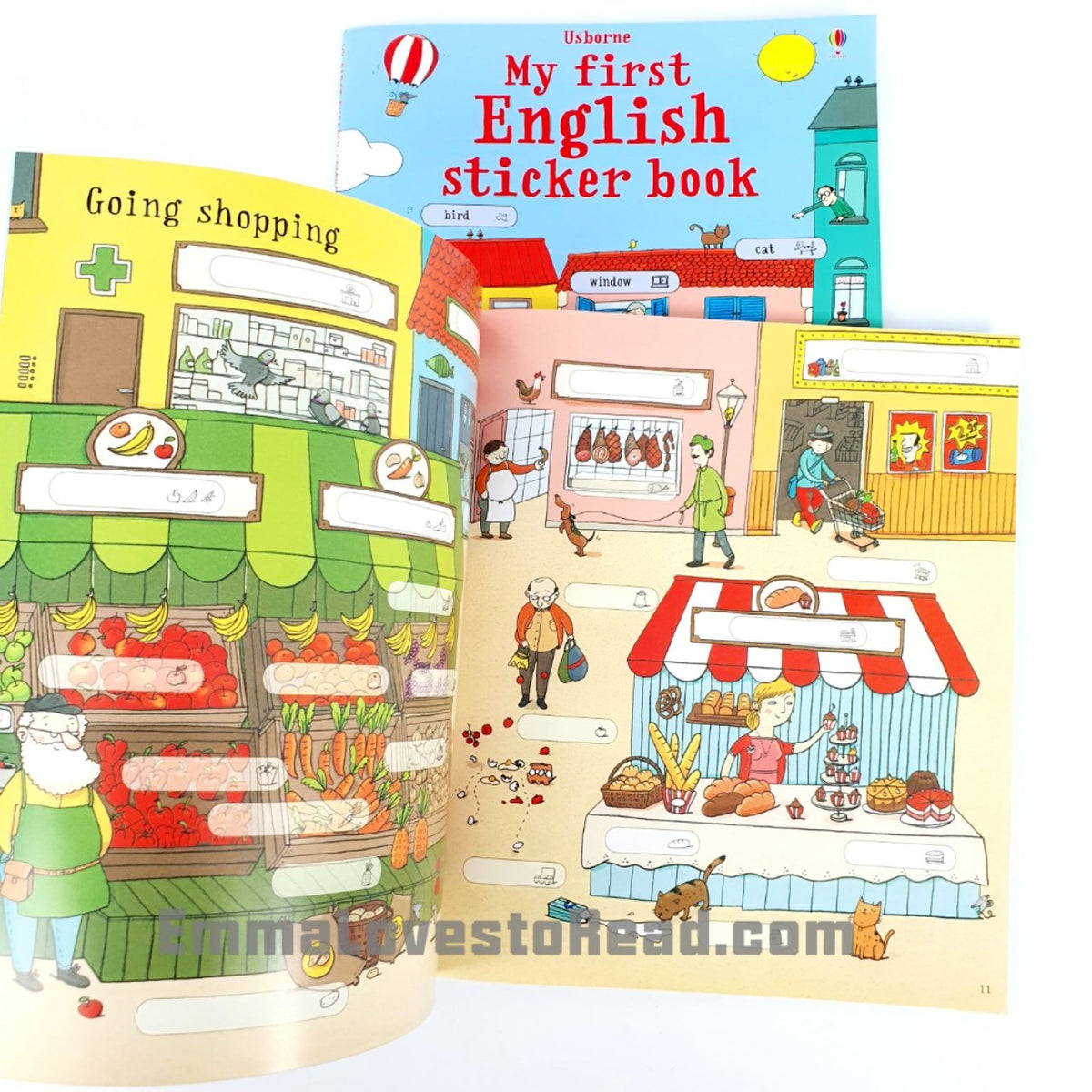 Usborne Starting School Sticker Book