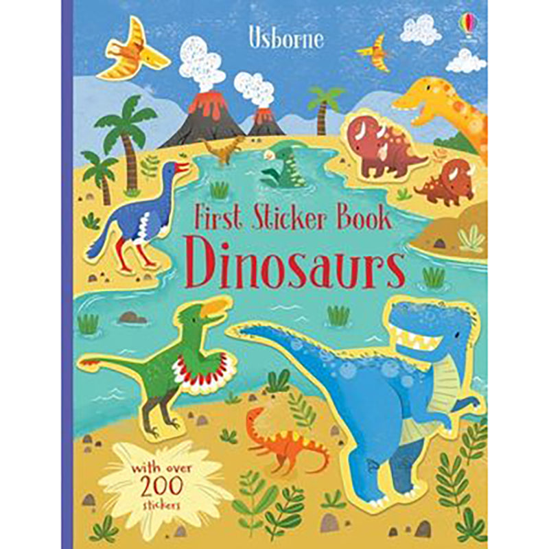 Usborne First Sticker Book Dinosaurs
