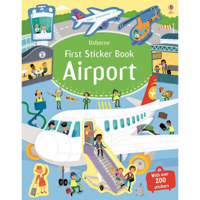 Usborne First Sticker Book Airport
