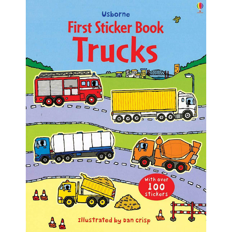 Usborne First Sticker Book Trucks