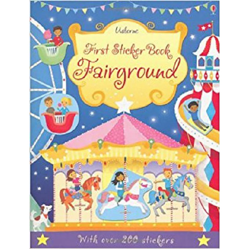 Usborne First Sticker Book Fairground