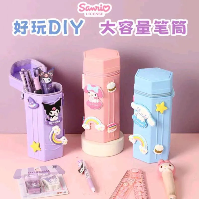 My Melody Hexagon Pencil Case