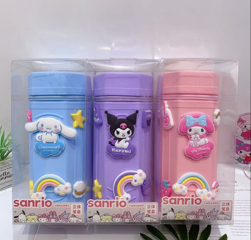 My Melody Hexagon Pencil Case