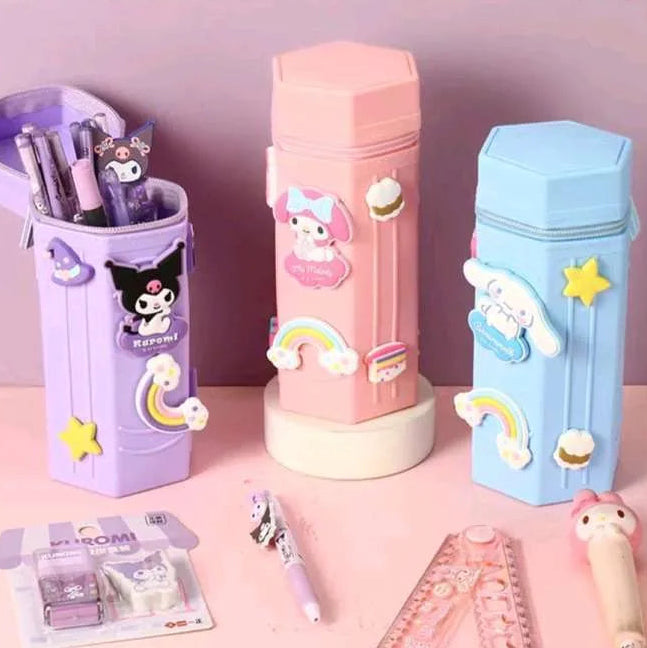 Cinnamoroll Hexagon Pencil Case