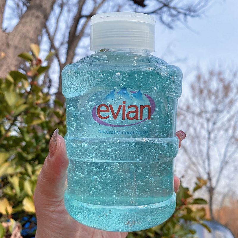 Evian Water Slime Bottle Children Toy