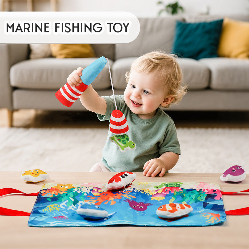 Catch & Count Baby Sensory Montessori Fishing Game Toy