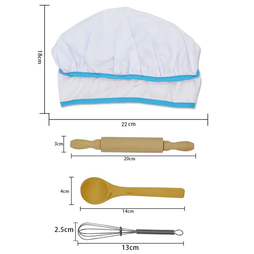 11pc Blue Polka