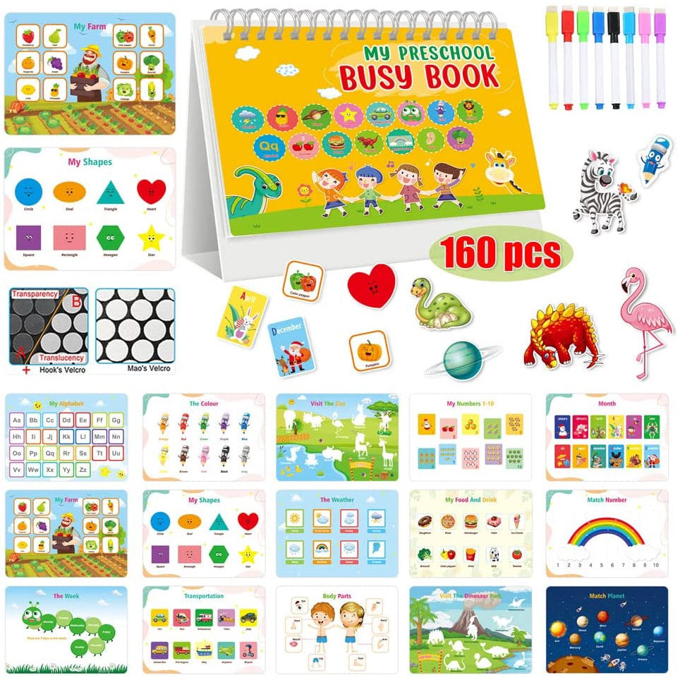 Busy Book White