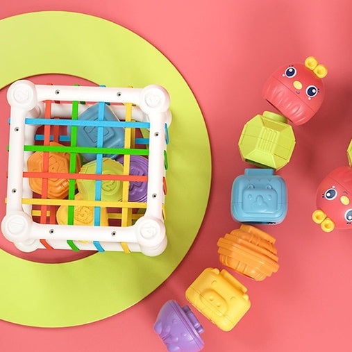 Rainbow Sensory Cube
