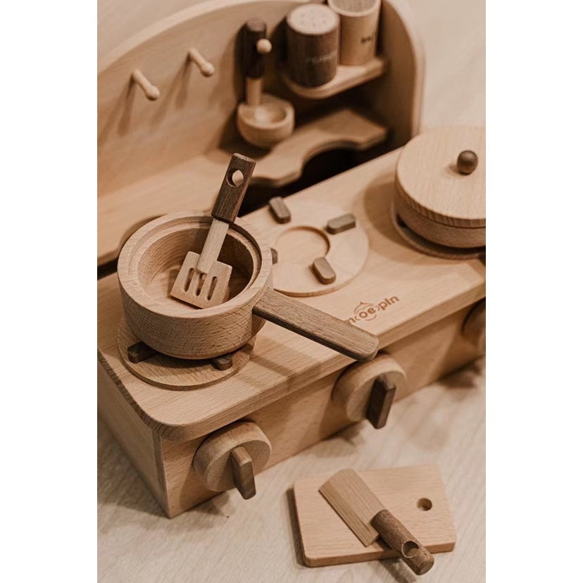 Natural Wood Mini Kitchen