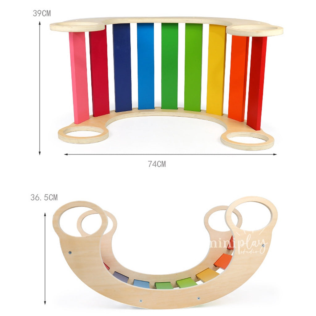 Wooden Rocker PASTEL