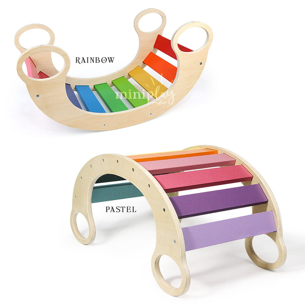 Wooden Rocker PASTEL