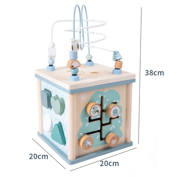 nunukids Activity Cube Blue