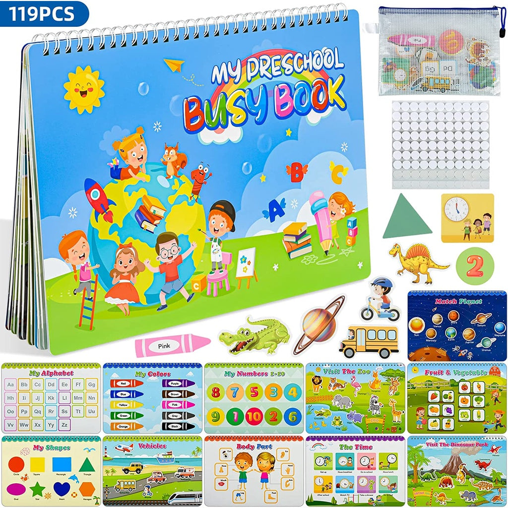 Busy Book Yellow