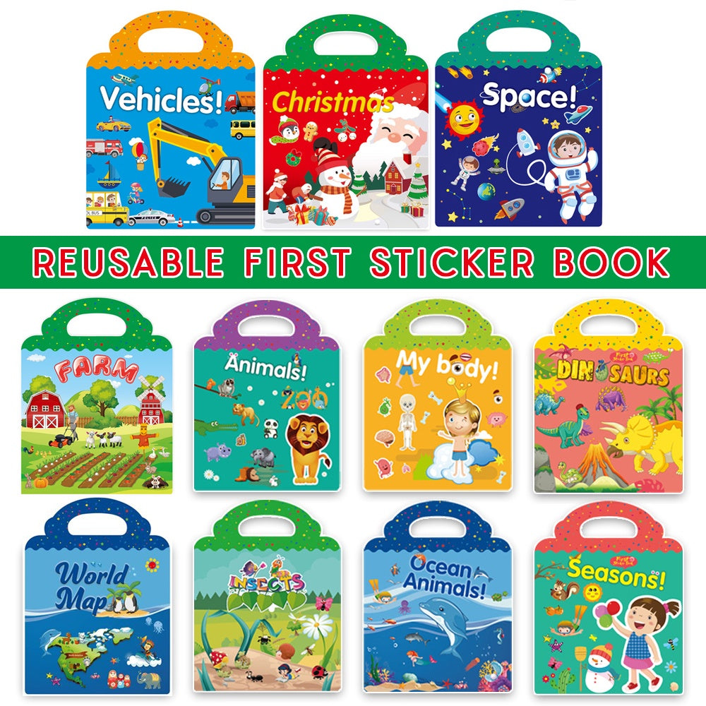 Sticker Book Seasons