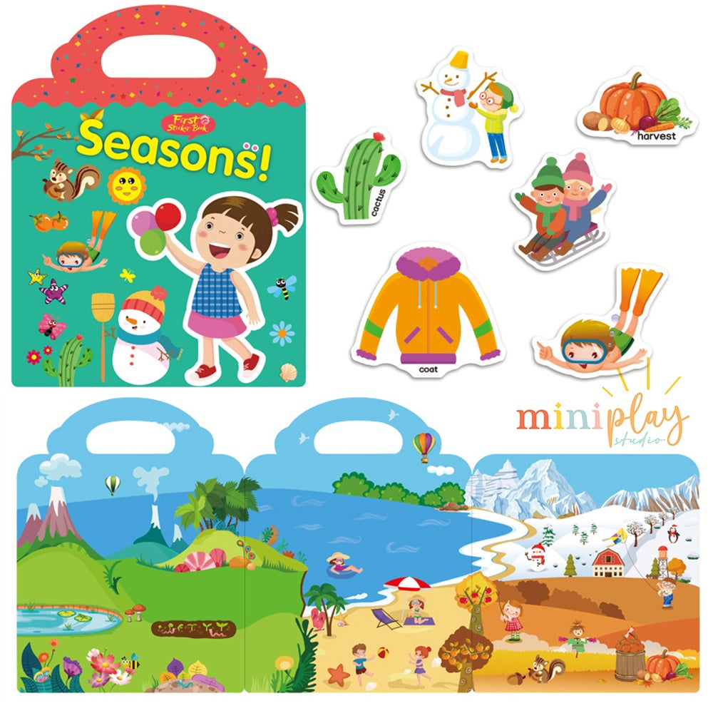 Sticker Book Seasons