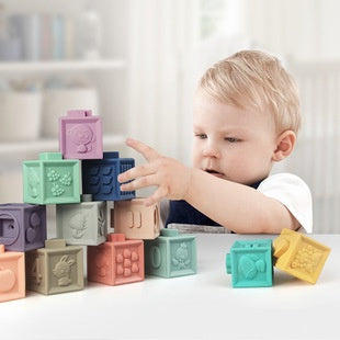 6pc Soft Building Blocks
