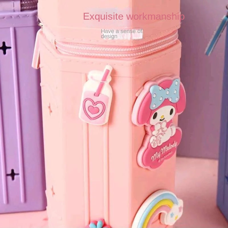 My Melody Hexagon Pencil Case