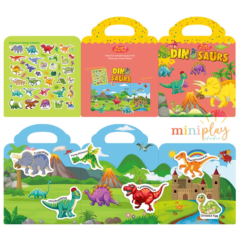 Sticker Book Dinosaurs