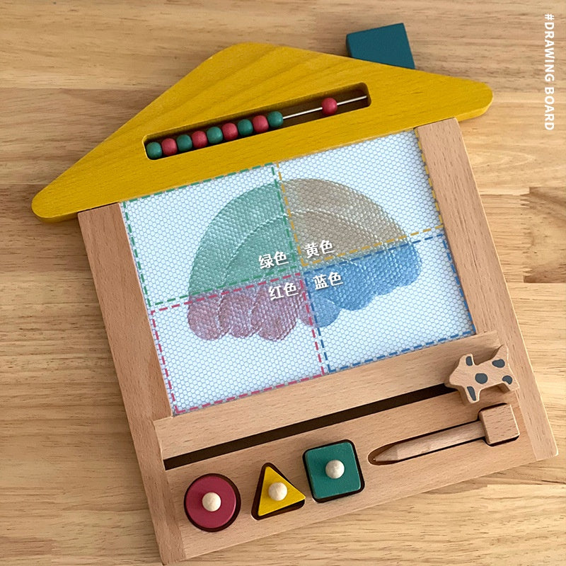 Magnetic House Drawing Board