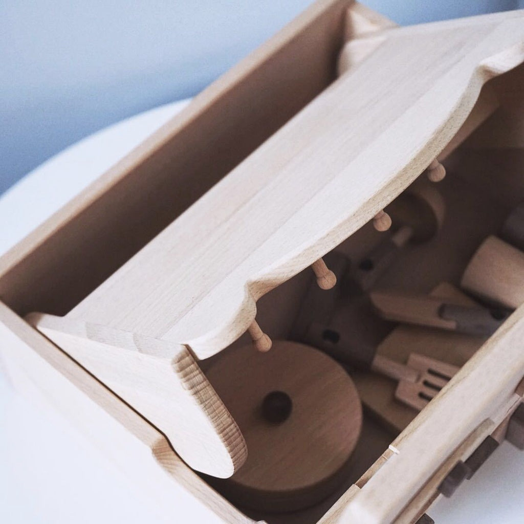 Natural Wood Mini Kitchen