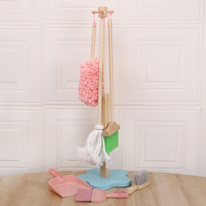 6pc Pink Broom