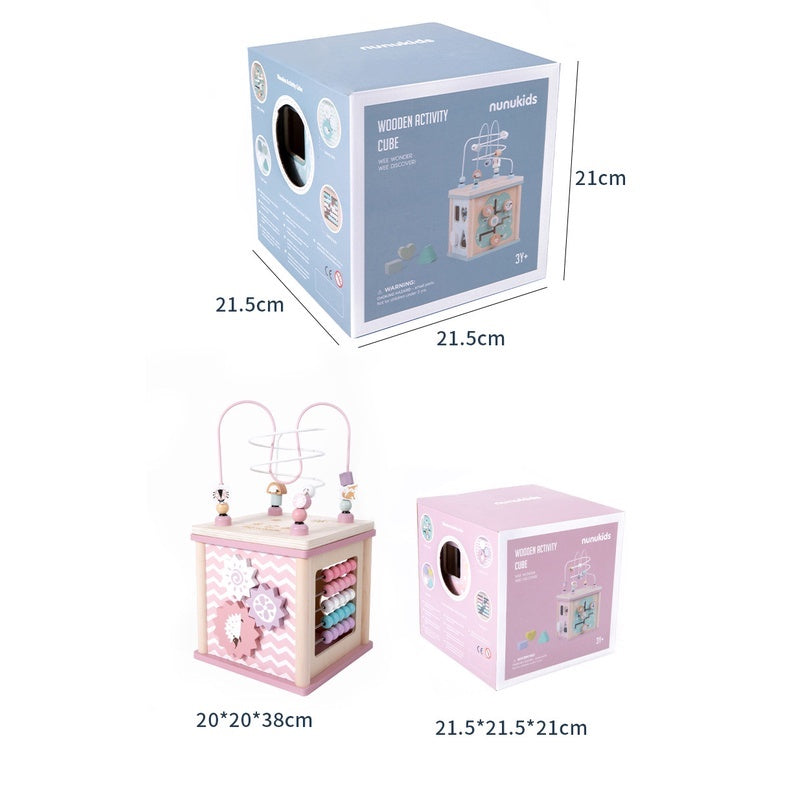 nunukids Activity Cube Blue