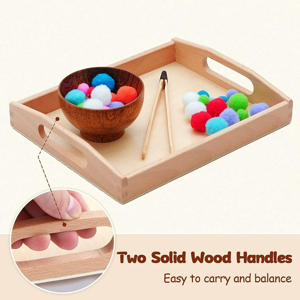 Montessori Wooden Tray