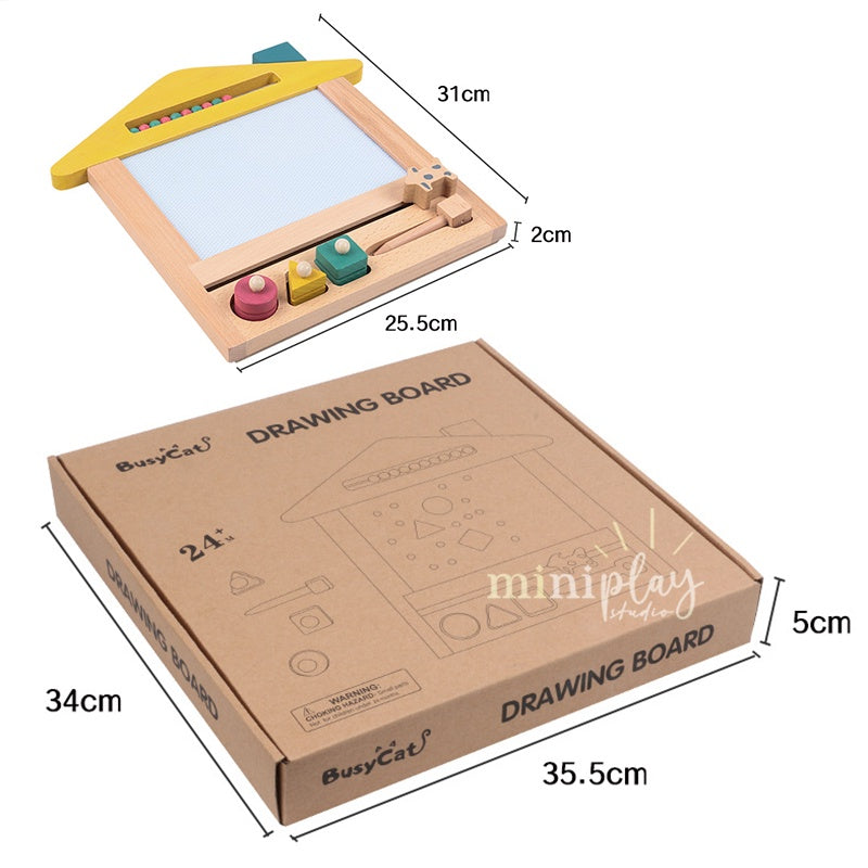 Magnetic House Drawing Board