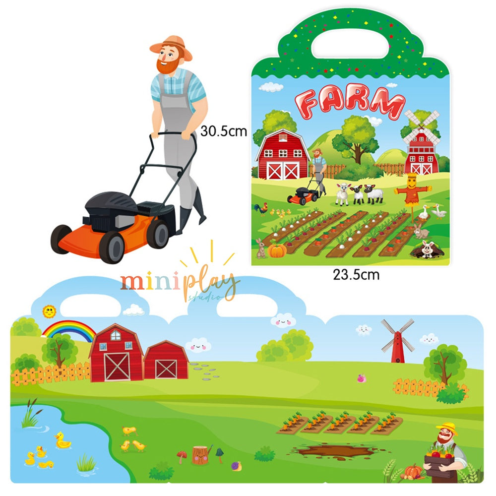 Sticker Book Farm