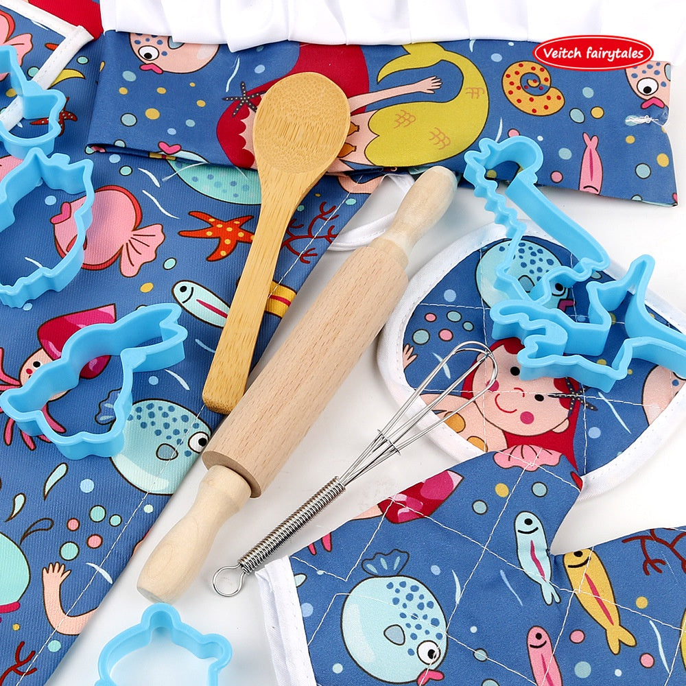 13pc Blue Mermaid