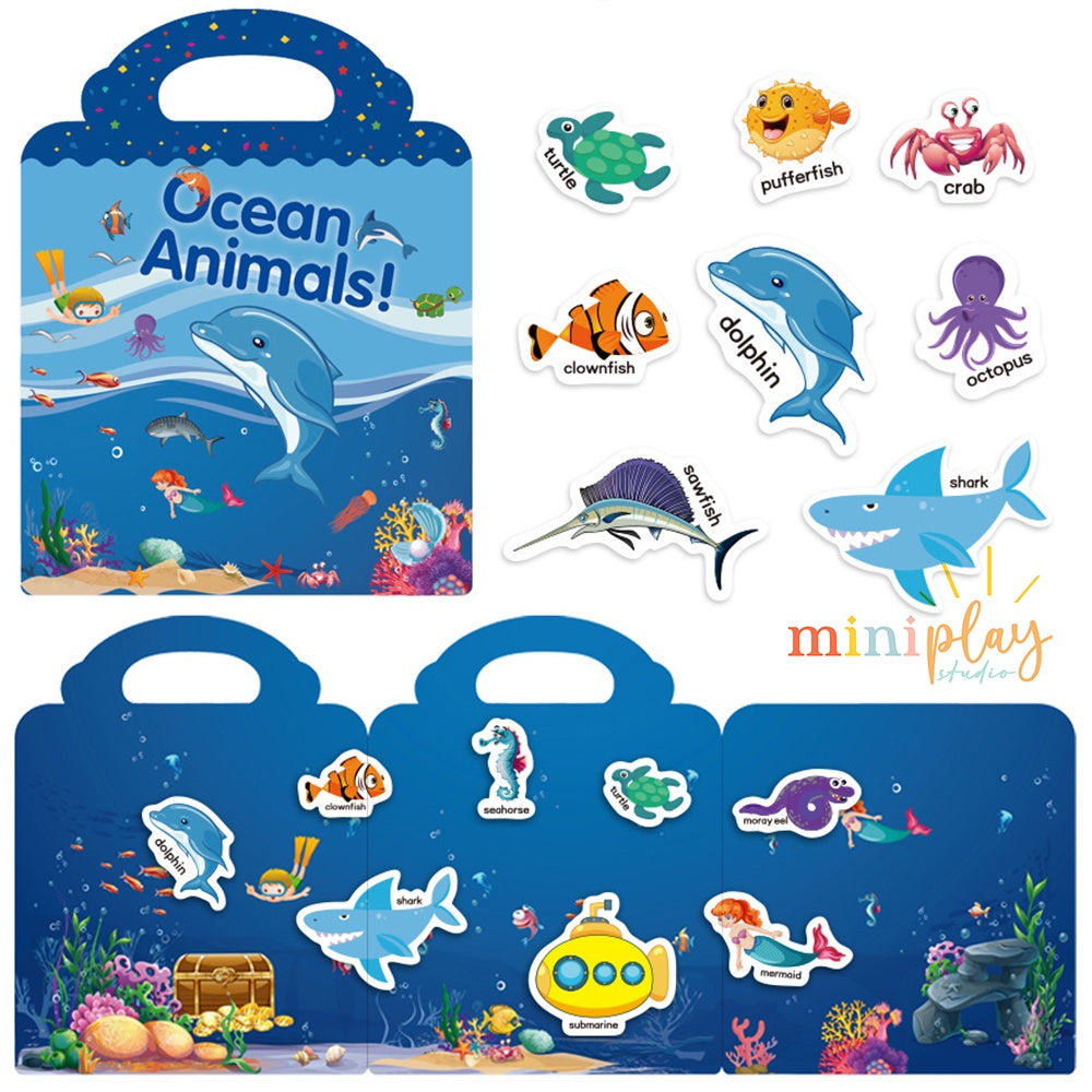 Sticker Book Ocean