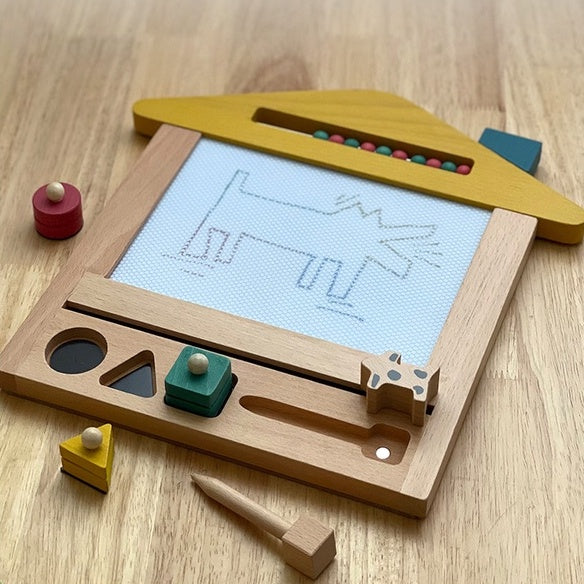 Magnetic House Drawing Board