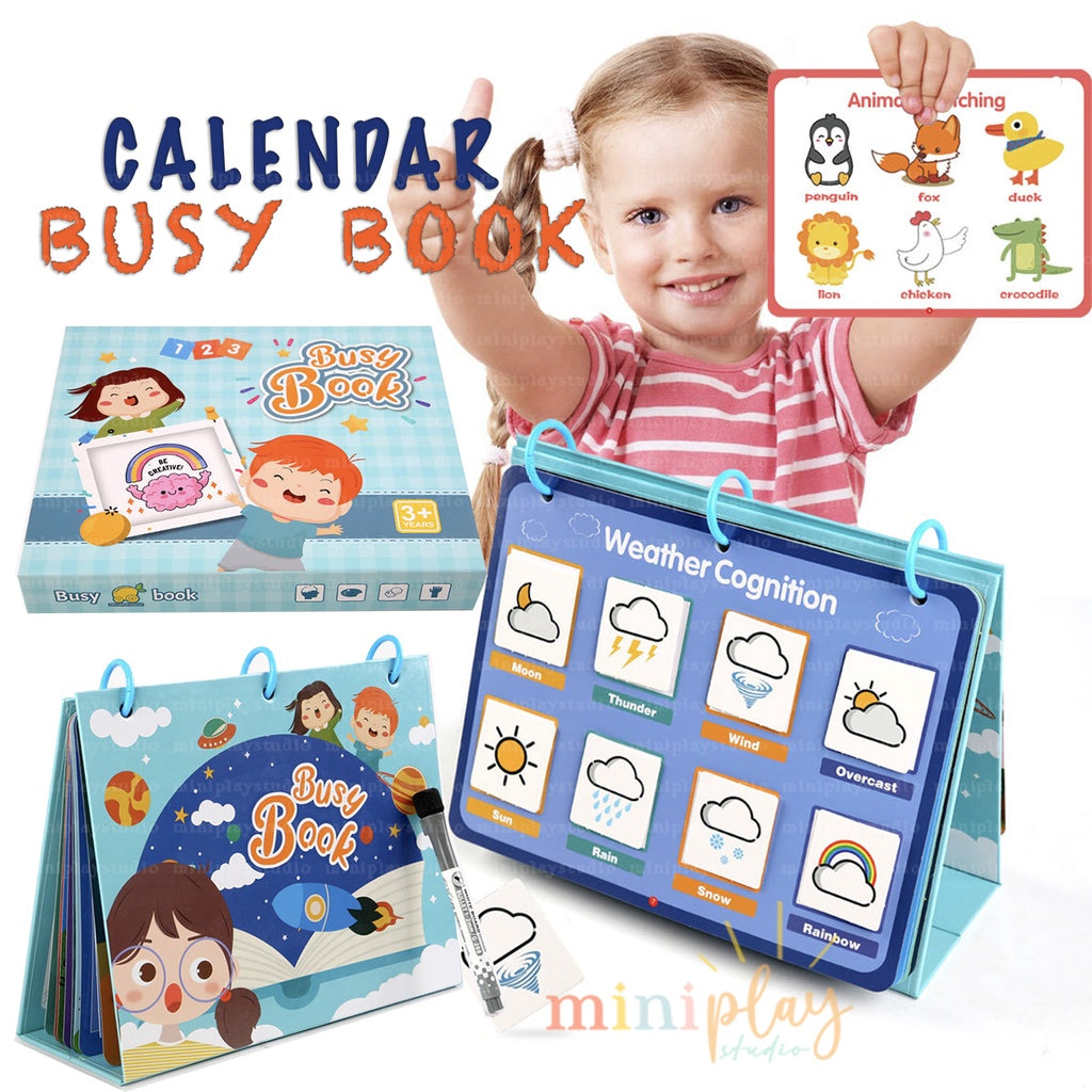 Calendar Busy Book