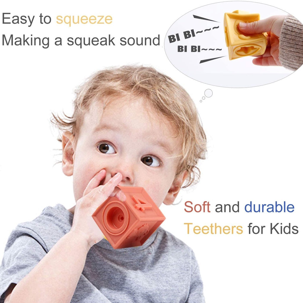 12pc Soft Building Blocks