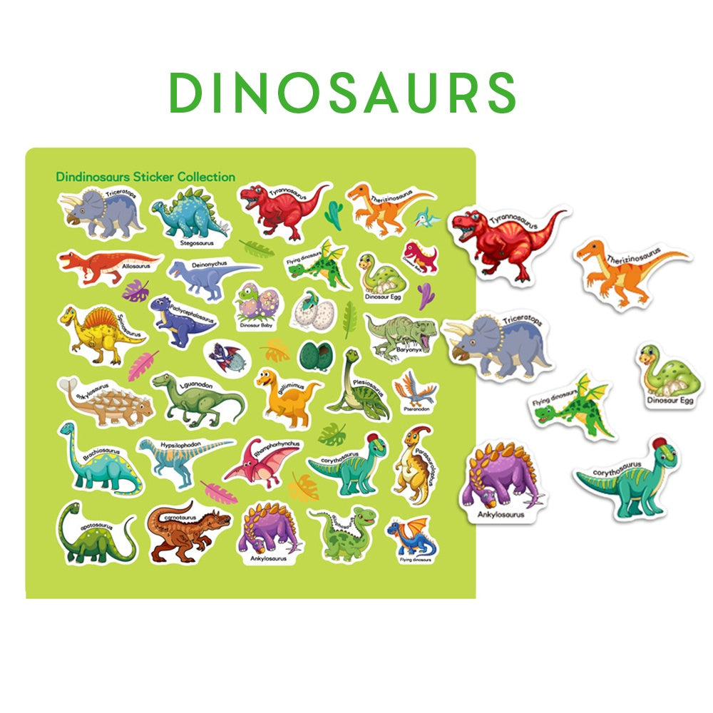 Sticker Book Dinosaurs