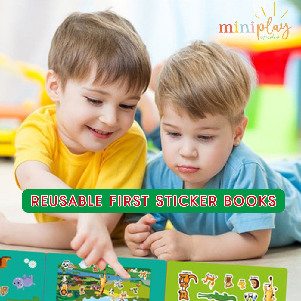 Sticker Book Animals