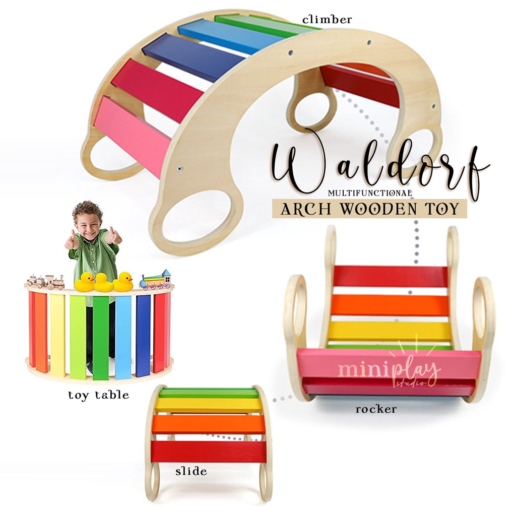 Wooden Rocker PASTEL