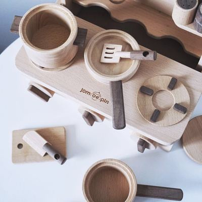 Natural Wood Mini Kitchen