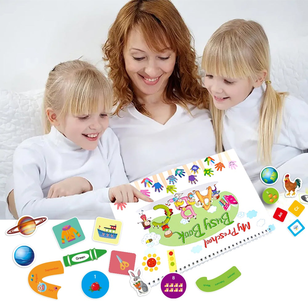 Busy Book White