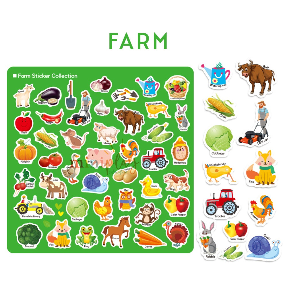 Sticker Book Farm