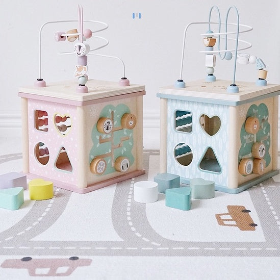 nunukids Activity Cube Blue