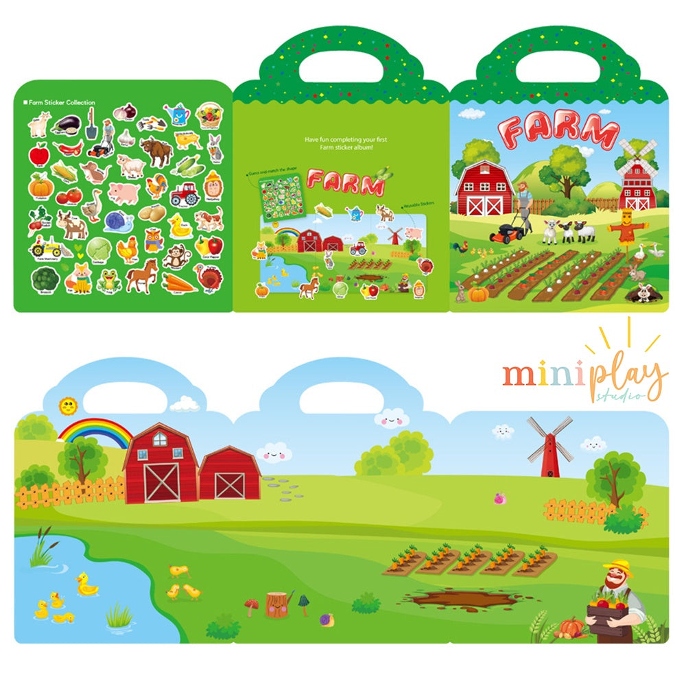 Sticker Book Farm