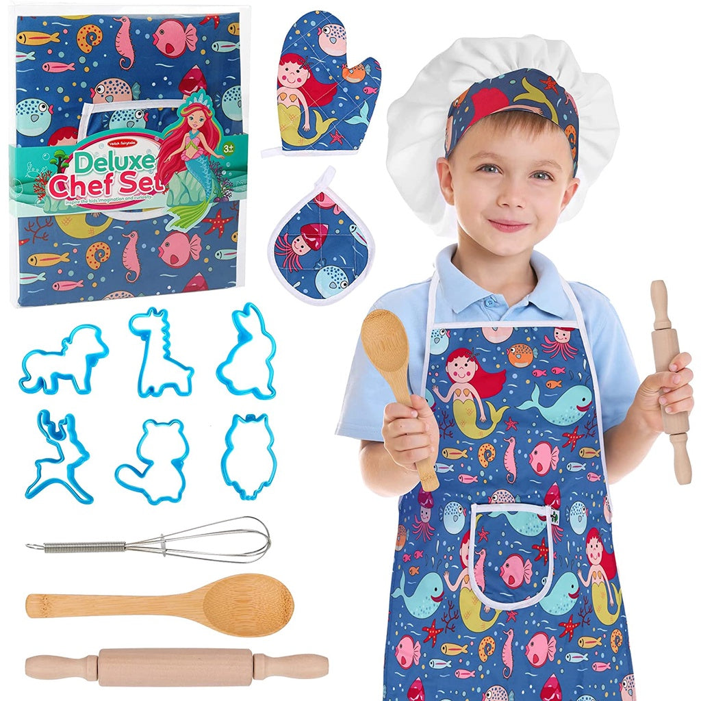 13pc Blue Mermaid