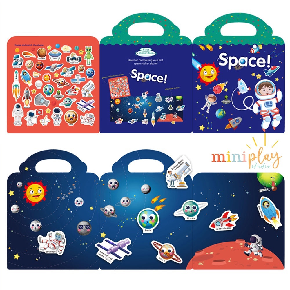 Sticker Book Space